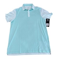 Head Golf Men's Medium Polo Ocean/White NWT