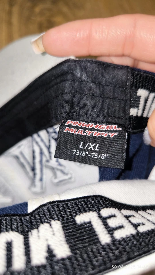 Vintage90's New York Pinwheel Multifit Hat Cap Adult Size L/XL - Image 4 of 4