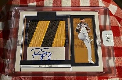 2024 Three and Two Robby Snelling jersey patch on card autograph 32/32 BOOKEND 