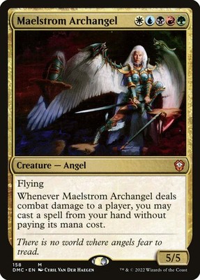 MTG Maelstrom Archangel  - Dominaria United Commander #158