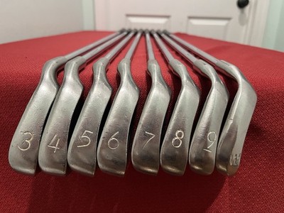 PING Eye 2 Black Dot Iron Set 3-PW Matching Serial #s RH Steel KT-M Stiff Flex