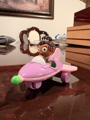Vintage PBS Super Why Flyers Plane Princess Pea Purple Airplane 