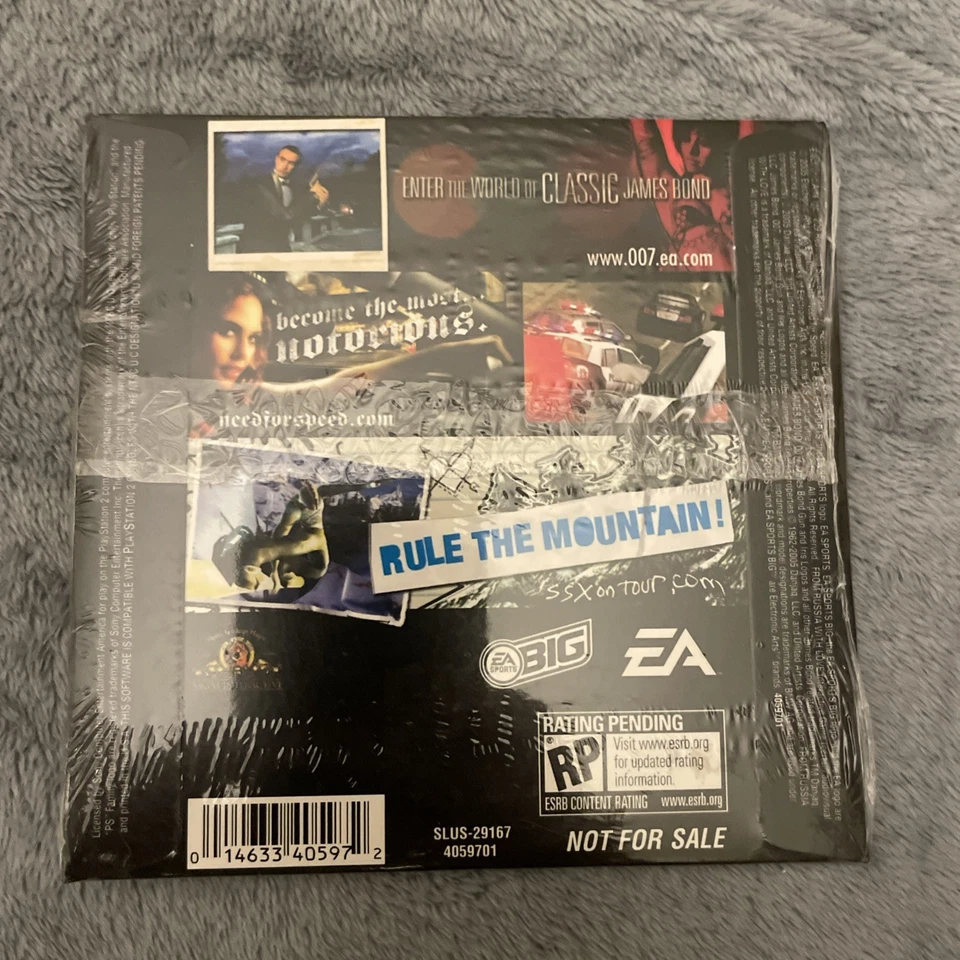 PS2 Sealed 007 From Russia with Love, SSX On Tour, Need for Speed Demo Disc - Image 2 of 2
