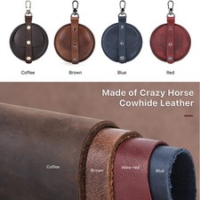 Leather Storage Case For Samsung Galaxy Buds Live Earphone Protective Skin Cover