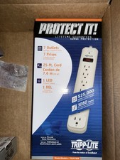 Tripp Lite TLP606B Protect It 6-Outlet Surge Protector 6ft Cord Brand New