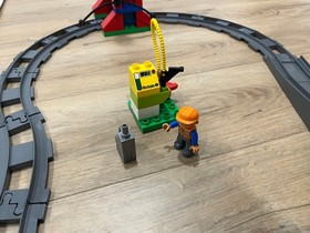 LEGO DUPLO Deluxe Train Set #10508 (Motorized Locomotive) + 10506 (extra tracks)