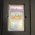 Pokémon Eevee Master Ball Pattern Holo 074/131 Sv: Prismatic Evolutions PSA 9