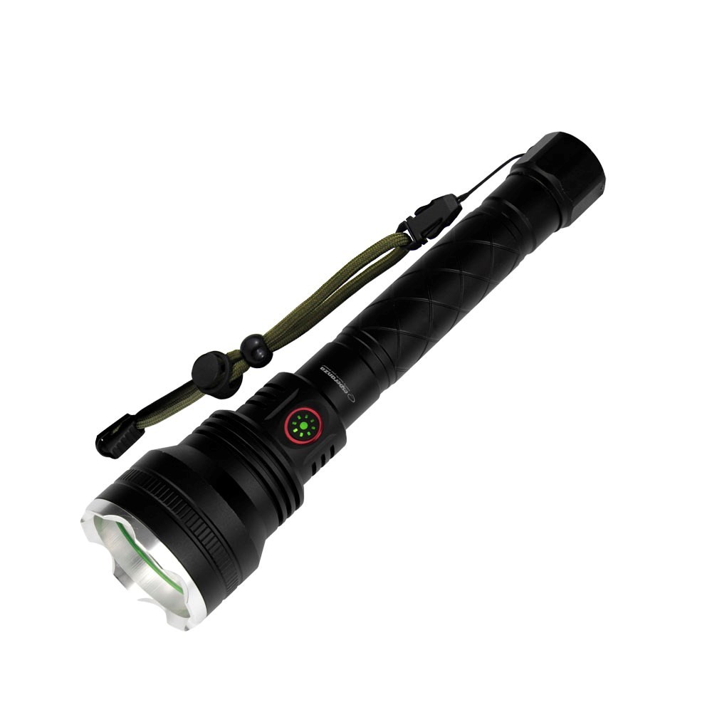 5901299961032 Esperanza EOT068 Flashlight Black, Rechargeable LED Flashlight Esp