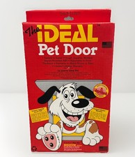 Doggy Door Pet Door Ideal Pet 7" X 11 1/4" Medium Size Made USA New VTG NOS