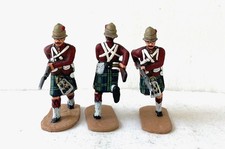 Painted Plastic toy soldiers-54mm-British Highlanders
