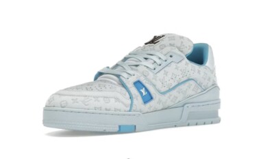 Tyler × Louis Vuitton LV Trainer Marine LOUIS VUITTON LV Trainer x Tyler the Creator 