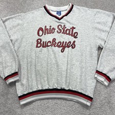 Vtg Ohio State Buckeyes Sweatshirt Adult XL Gray Champion Pullover Made In USA