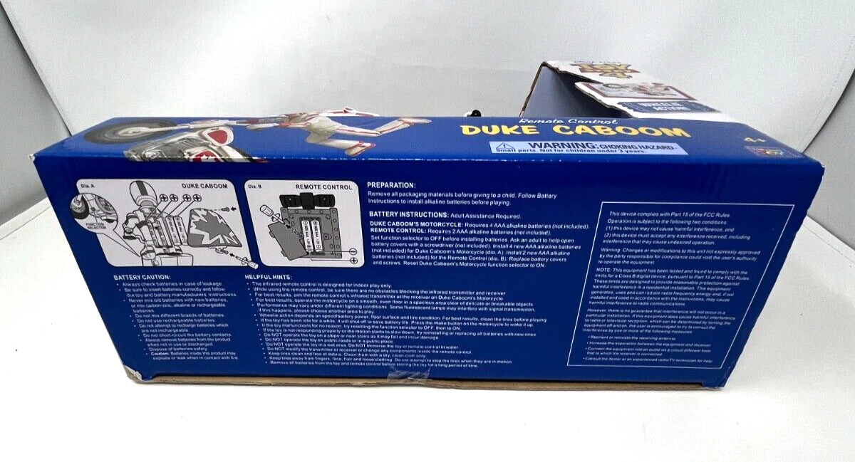 Disney Pixar Toy Story Remote Control RC Duke Caboom Gift
