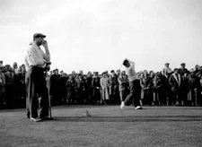 Britains Captain Dai Rees Practice Ahead Ryder Cup Tournament Agai- 1957 Photo