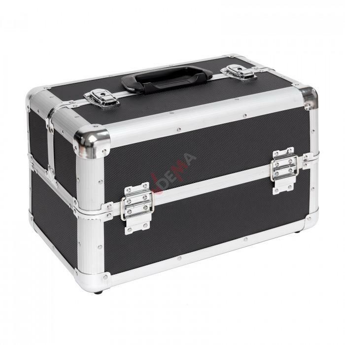 Valise compartimentée PVC Alu outillage D21551 grise