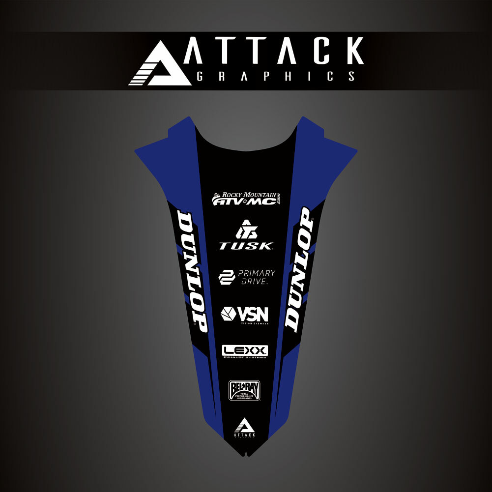 Comprar Attack Graphics Renegade Rear Fender Decal Blue en USA desde  Ecuador | TiendaMia