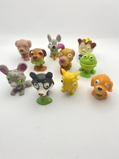 Ugglys Pet Shop Moose Uglys Squishy Ugly Fig lot 10 Dog Cat Frog Monkey Squirrel