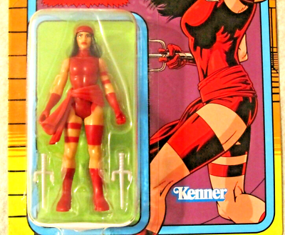 Marvel Legends Retro Daredevil ELEKTRA 3.75in Action Figure