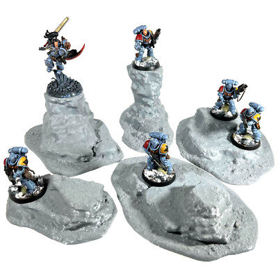 Desert Rocks Scatter Terrain Hills 28mm Wargaming Star Wars Legion Grimdark