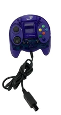 Dream Master Controller Nyko Clear Purple for Sega Dreamcast Console Game System