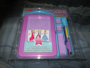 melissa and doug princess design activity kit