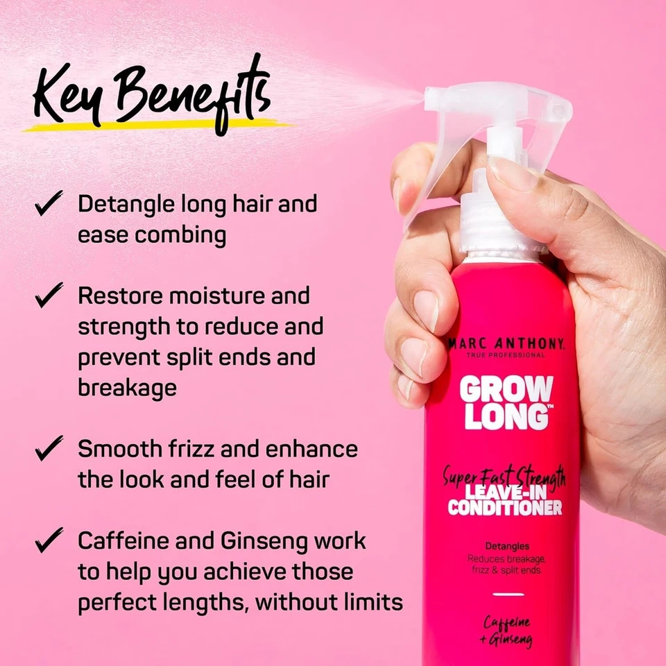 Marc Anthony 免洗护发素喷雾和脱毛剂,长生物素 - 抗毛 — 第 2/4 张图片