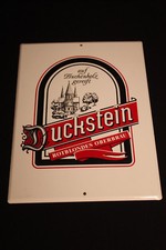 DUCKSTEIN ROTBLONDES OBERBR&Auml;U  Emailleschild 29,5 x 39,8 cm