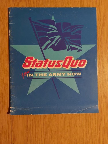 Status Quo = In The Army Now Vinyl LP + Tour Programme & Ticket. - Picture 5 of 17