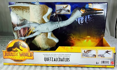 Jurassic World Dominion Quetzalcoatlus  Massive Action Dinosaur Figure New