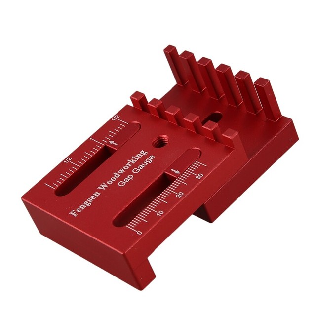 Woodworking Gaps Gauge Depth Measuring Ruler Line Sawtooth 