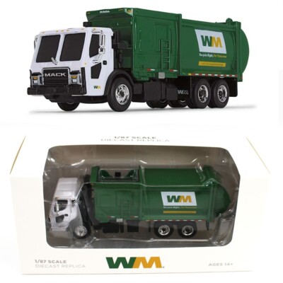 2023 First Gear 1:87 HO *WASTE MANAGEMENT* Mack LR McNeilus Side Loader  DIECAST