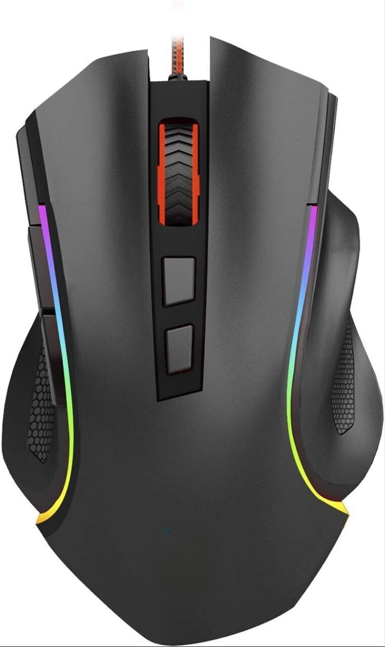 RGB Spectrum Griffin Gaming Mouse with 7 Programmable Buttons and Ergonomic Design-image