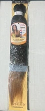 3 packs 26" #T4/27 Hair NEW EZBraid  Pre-Stretched Itch Free 