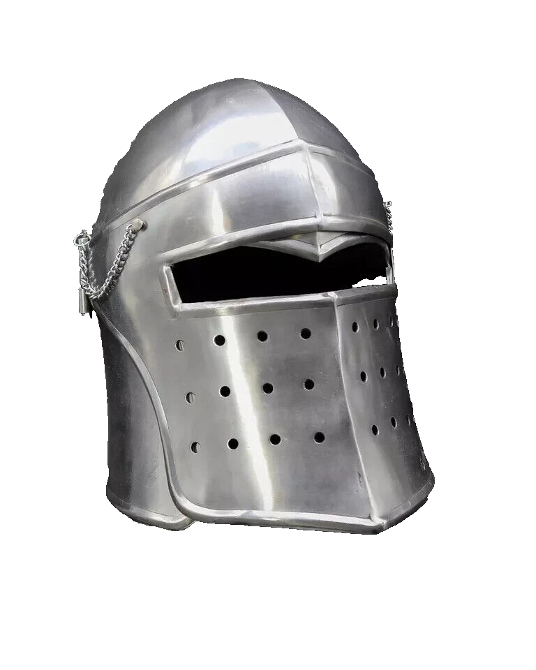 Medieval Knight Templar Crusader Helmet Costume Armor for LARP by MFC-image