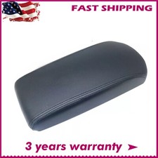 For 2013-2018 Nissan Altima Leather Console Lid Armrest Replacement Cover Black