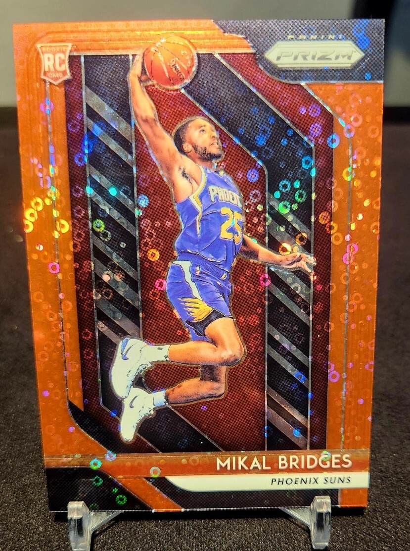 2018-19 Panini Prizm Fast Break Red Prizm /125 Mikal Bridges #289 Rookie RC