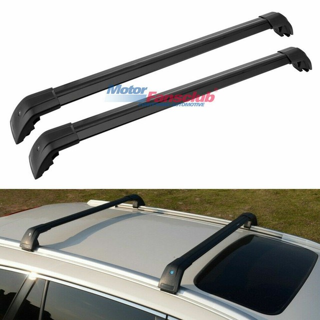 Top Roof Rack Lincoln MKC 2013 2019 Black Baggage Luggage Cross Bar