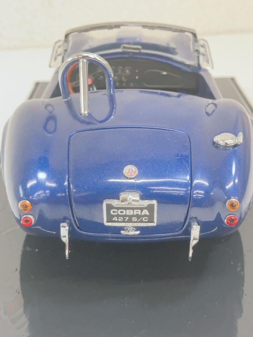 1/18 Kyosyo Shelby Cobra 427 S/C Blue From Japan Model Car 1/18 Kyosyo Shelby Cobra 427 S/C Blue From Japan Model Car