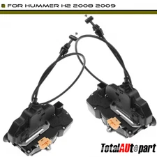 2Pcs Door Lock Actuator Motor Rear Left & Right Side for Hummer H2 2008 2009