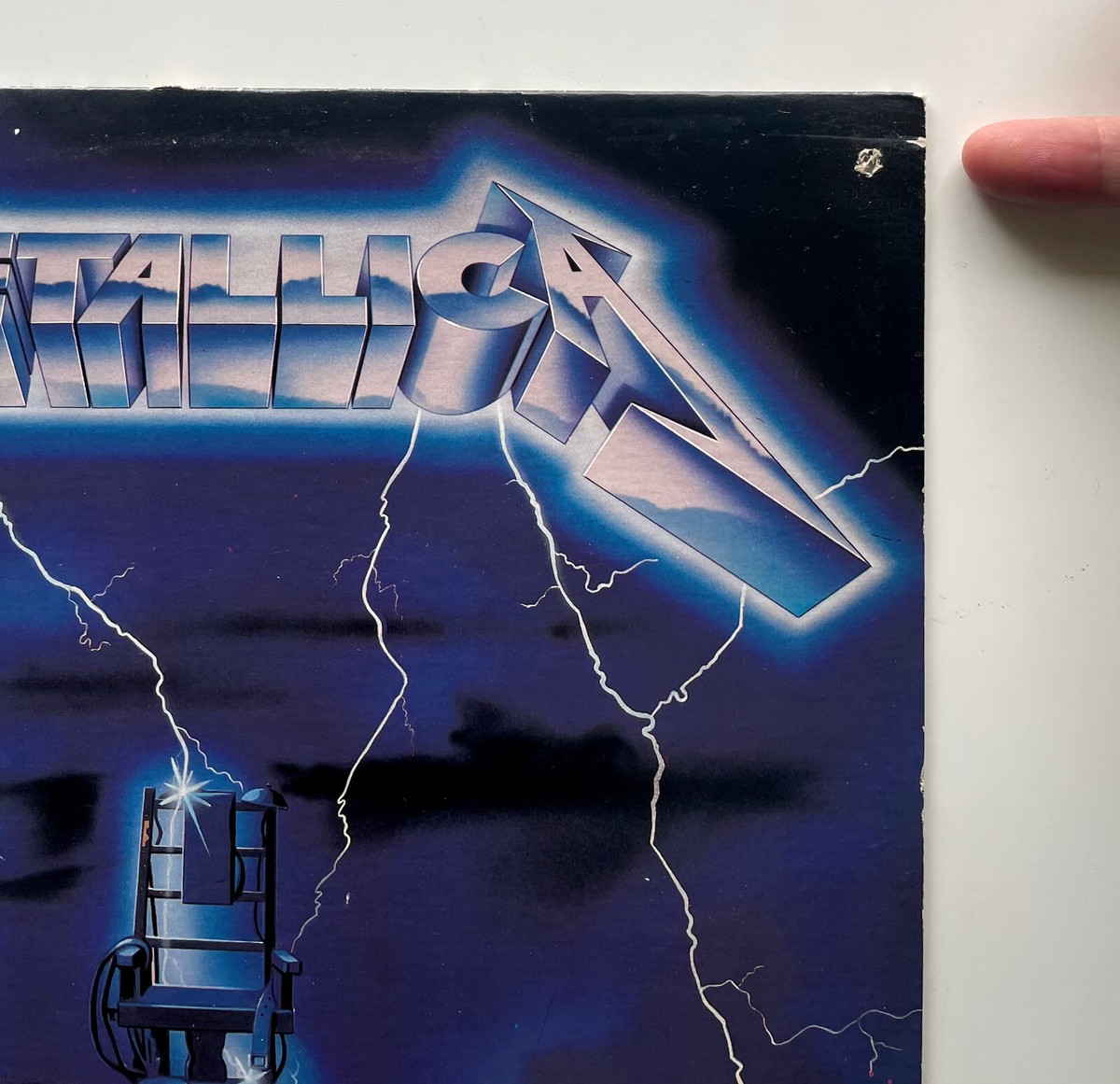 ［希少］メタリカ　Ride The Lightning LPレコード　ロック 希少］メタリカ Ride The Lightning LPレコード ロック - メルカリ