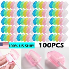 100PC Replacement Toothbrush Heads for Burst Electric Toothbrush with Dust Cover