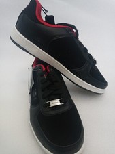 AND1-Select Low Black/Red Kids Shoes Size 4