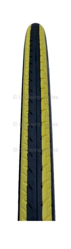 PAR KENDA KONTENDER 700 x 23c RAYAS AMARILLAS NEUMÁTICOS Y TUBOS para bicicleta de carretera - Imagen 4 de 13