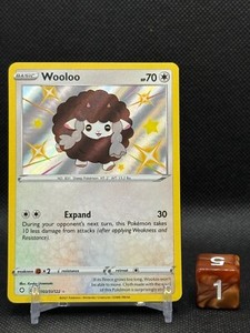 Pokemon 2021 Wooloo SV103/SV122 Shining Fates Shiny Rare NM