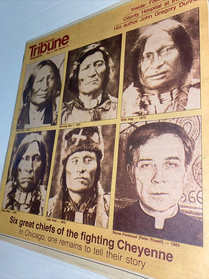 Vintage 1982 Cheyenne Indians tribune Magazine Fields ads - Image 3 of 4
