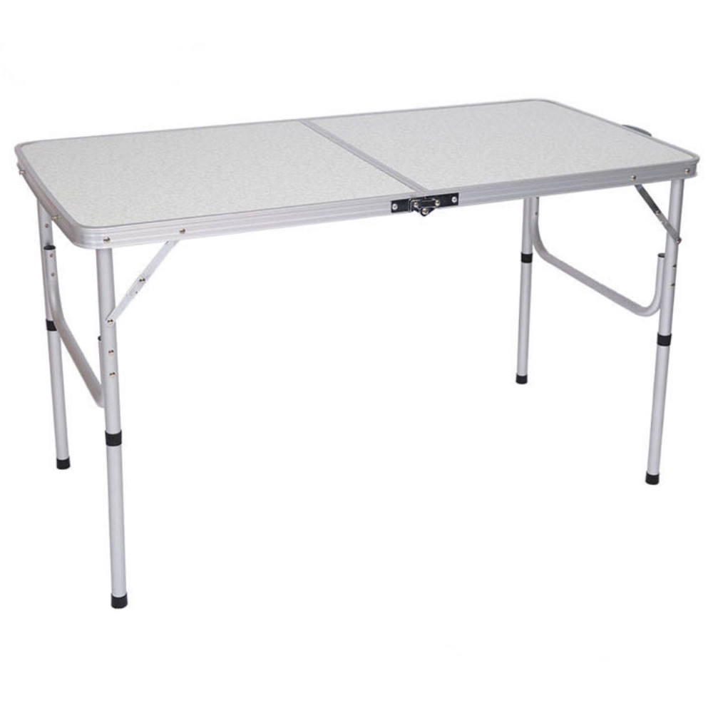 ALUMINIUM FOLDING CAMPING PICNIC TABLE 120cm x 60cm (PC1812-2