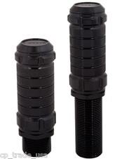 Nrg Stealth Style Adjustable Shift Shifter Knob M10 X 1.25 Black Sk-500bk-1