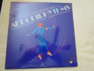 AEROBIRHYTHMS LP featuring Jane Warren w/ Poster (1983, Word Records) FREE SHIP