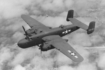 NORTH AMERICAN B 25 Mitchell. Modellbauplan