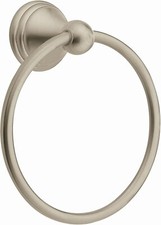 Moen DN8486BN Preston Towel Ring - Spot Resist Brushed Nickel